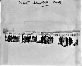 Boy Scouts Klondike Derby in Rievr Falls, circa 1976