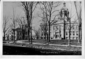 Pierce County: government, courthouse, Pierce County courthouse, county office building on left, ...