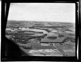 Burnett County: Wood River Township, Big Wood Lake, southeast of Grantsburg, circa 1940