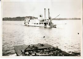 Steamboat on St. Croix River, circa 1900