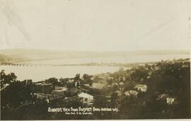 Birdseye View from Prospect Park, Hudson, Wisconsin