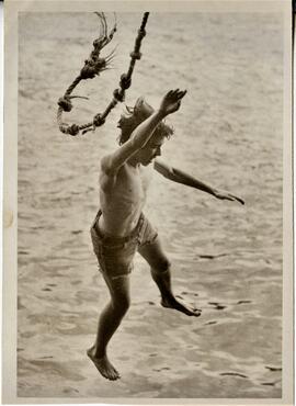 St. Croix River: Joe swingin', May 1977