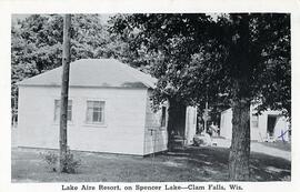 Lake Aire Resort on Spencer Lake, Clam Falls, Wisconsin