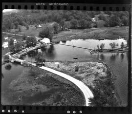 Burnett County: Businesses, miscellaneous, resort on Big & Yellow Lake, circa 1940