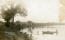 Lake scene, Luck, Wisconsin