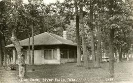 Ladies pavillion at Glen Park, River Falls, Wisconsin