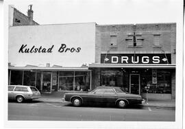 Businesses on East side of Main Street in River Falls, 1974