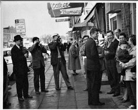 John F. Kennedy visit to River Falls, March 1960