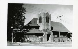 First Baptist Church on the corner of Main Street and Third Avenue, Osceola, Wisconsin