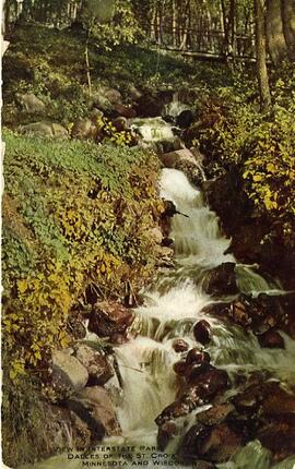 View in Interstate Park, Dalles of the St. Croix River