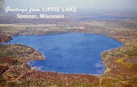 Greetings from Lipsie Lake, Spooner, Wisconsin