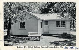 Cottage no. 6, East Balsam Resort, Balsam Lake, Wisconsin