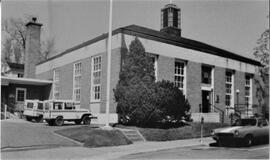 Hudson: Buildings, exterior, post office, 225 Locust St, 15 May 1986