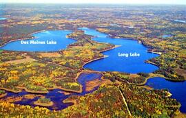 Des Moines Lake, Burnett County, and Long Lake, Washburn County, Wisconsin