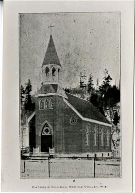 Spring Valley: Churches, Catholic, Sacred Heart Catholic Church, undated