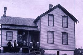 Nick Schroader residence in Elm Rock, circa 1890