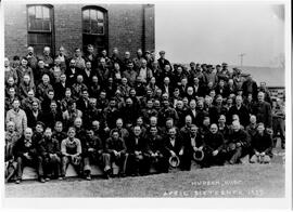 Hudson: railroads, C. St. P., M & O, shop force, undated