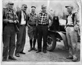 River Falls: People, identified, Roger Laue, Phillip Butzler Sr., Larry Peterson, Harvey Jensen, ...