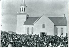 St. Croix County: Rush River Township, Norwegian Lutheran Church, Peace Lutheran, built 1888