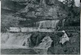 St. Croix County: Hudson Township, Burkhardt, waterways, Willow River Falls, undated