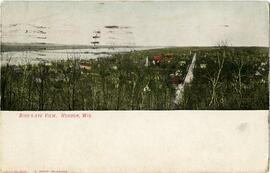 Bird's eye view, Hudson, Wisconsin