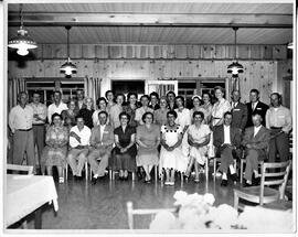 River Falls: Schools, public, people/students, L to R; standing: Chuck Dawson, Ryan Love, Marrin ...