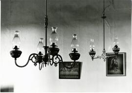 St. Croix County: Kinnickinnic Township, Kinnickinnic church, interior, undated