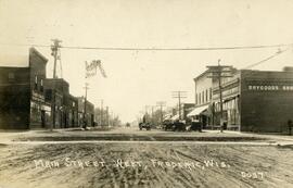 Main Street West, Frederic, Wisconsin