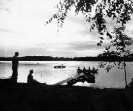 Burnett County: Daniels Township, Dunham Lake, circa 1942