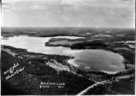 Siren: views, Clam Lake, Big Clam Lake, circa 1940