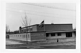 National Guard Armory building in River Falls, 1979