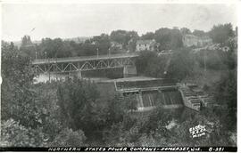 Northern State Power Company dam, Somerset, Wisconsin