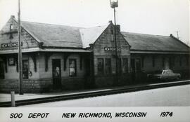 Soo Line train station, New Richmond, Wisconsin