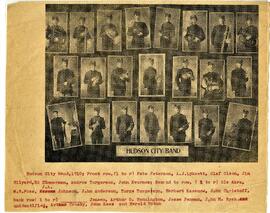 Hudson: organizations, city band, undated
