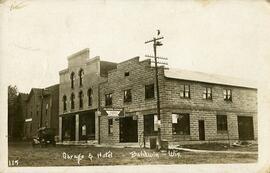 Garage and hotel, Baldwin, Wisconsin