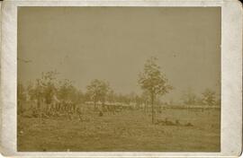 Company C, Third Infantry from Hudson at Camp Douglas, 1896