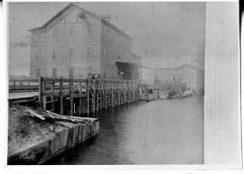 "Old mill" at lake Mallalieus, undated