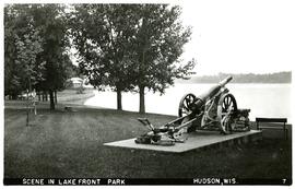 Scene In Lake Front Park, Hudson, Wisconsin