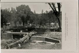 Spring Valley: events, floods, Burkhardt Creek, 18 August 1907