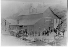 William Montmann Brewery, Hudson, circa 1870