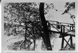 River Falls: Roads and bridges, Glen Park, Rustic Bridge, undated