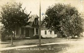 Residence scene, Luck, Wisconsin