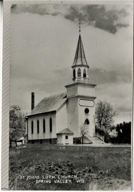 Spring Valley: Churches, Lutheran, St. John's, undated