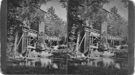 River Falls: Businesses, mills-cascade, undated