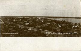 Aerial view, Amery, Polk County, Wisconsin