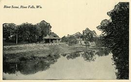 River scene, River Falls, Wisconsin