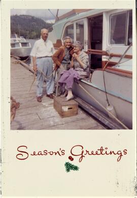 Hudson: people, Stephan Phipps, Helen Phipps, Charlotte Clark, circa 1965