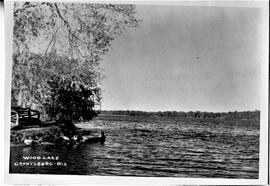 Burnett County: Wood River Township, Wood Lake, southeast of Grantsburg WIS, circa 1940