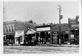 River Falls: views, miscellaneous, Main Street, general, east side, after tornado 1909-10