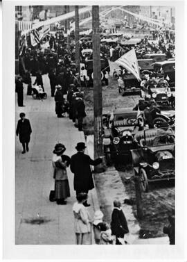 Patriot Day on Main Street in River Falls, April 27, 1917